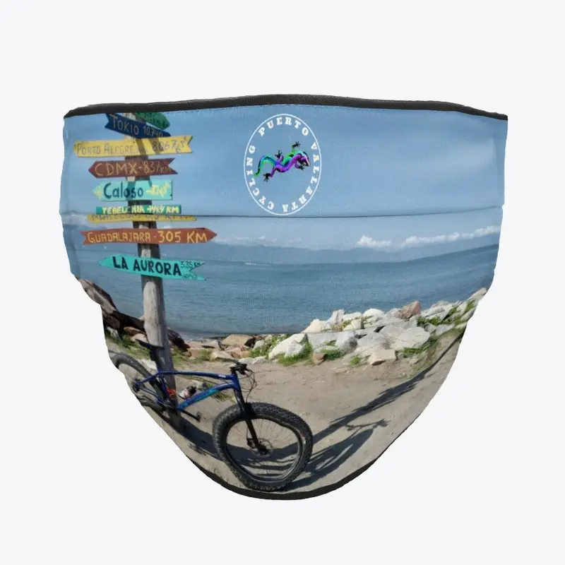 Puerto Vallarta Cycling Face Mask