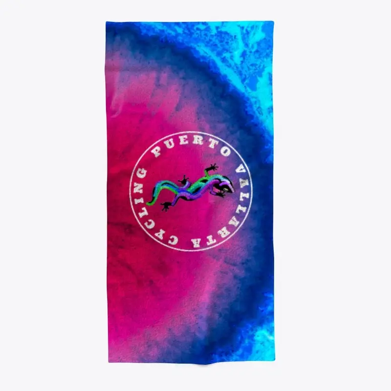 Puerto Vallarta Cycling Beach Towel