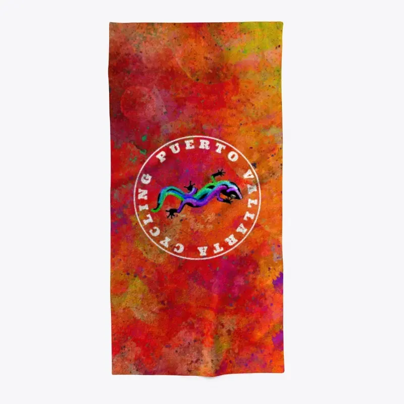 Puerto Vallarta Cycling Beach Towel