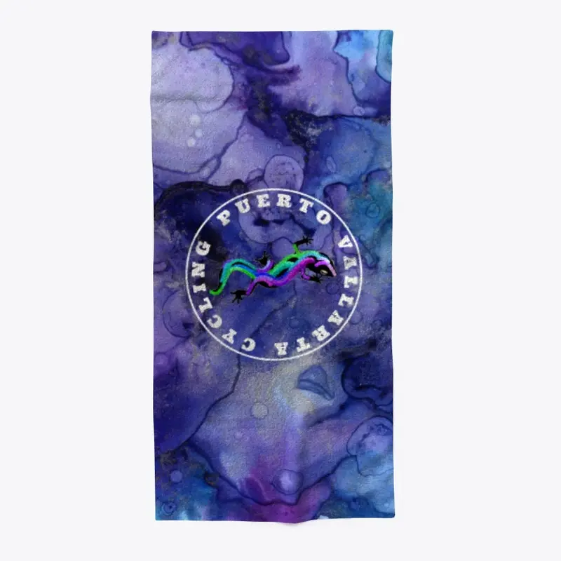 Puerto Vallarta Cycling Beach Towel